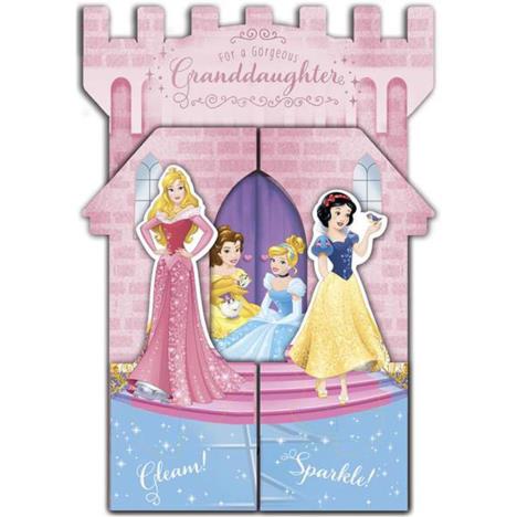 Gorgeous Granddaughter Disney Princess Birthday Card £2.80
